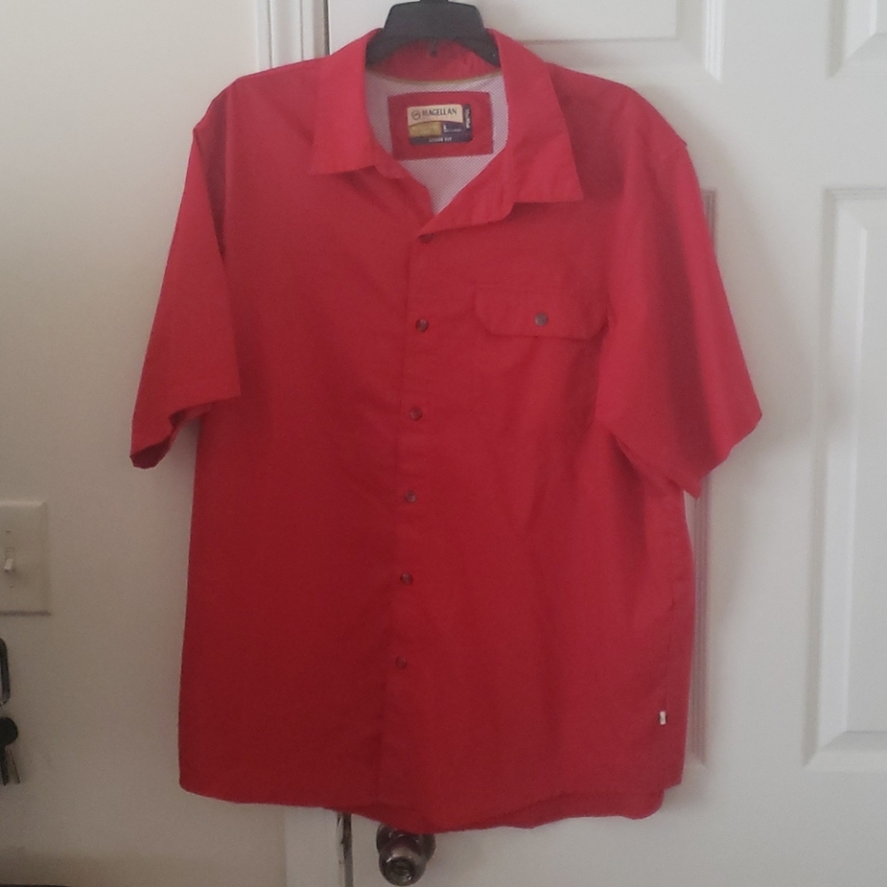Magellan short sleeve button up